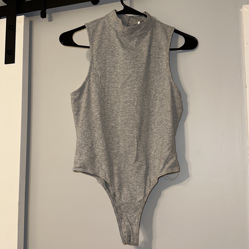 Gray Bodysuit